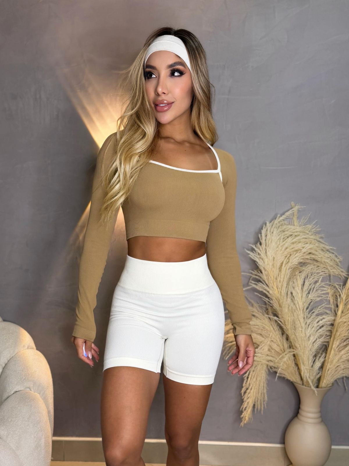 🖤 Set Deportivo Top + Short FEMMEFIT