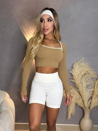 🖤 Set Deportivo Top + Short FEMMEFIT