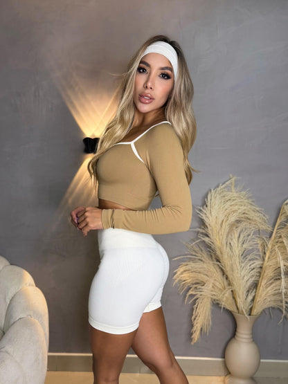 🖤 Set Deportivo Top + Short FEMMEFIT